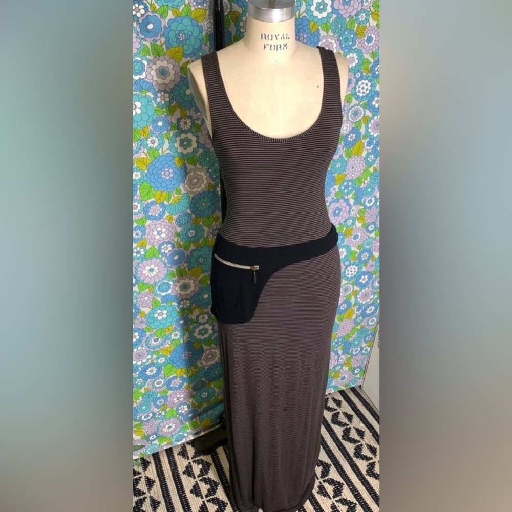 Philosophy maxi dress, size medium with attached zipper pouch
